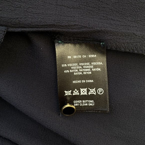 Anthropologie X Maeve Galina Blue Pintuck Quilted Drop Waist Dress | Size S - Picture 12 of 13